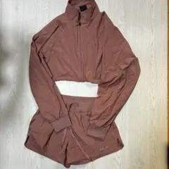 Bodynmaker ブラウン クロップドジャケット セットSALE⭐︎のサムネイル