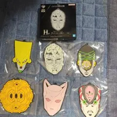 ジョジョ一番くじ　ラバーコースター6種