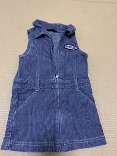 コムサイズム　デニムワンピース 90