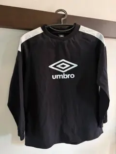umbro ブラック 長袖 ピステ