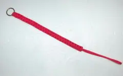 パラコード　ハンドストラップ　レッド