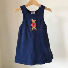 ミキハウス　ジャンパースカート　ジャンスカ　100cm