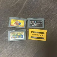 ゲームボーイアドバンス ソフト 4本セット