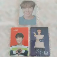 BTS JHOPE トレカ　ホソク　３枚