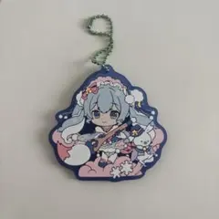 2023 雪ミク　初音ミク　ラバーキーホルダー