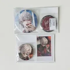 にじさんじ 葛葉 誕生日 缶バッジ チェキ風カード セット まとめ売り