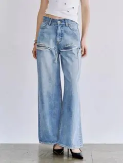 JOSE MOON LAYERED LIKE DENIM PANTSのサムネイル