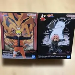 NARUTO PANEL SPECTACLE フィギュアセット　ナルト　サクラのサムネイル