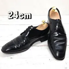 REGAL リーガル ビジネスシューズ ドレス 外羽根 本革 黒 24㎝