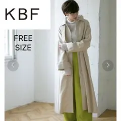 KBF コットンリネンボリュームコートのサムネイル