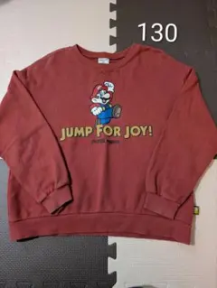 子供服　長袖　トレーナー　パーカー　マリオ　ブリーズ　BREEZE