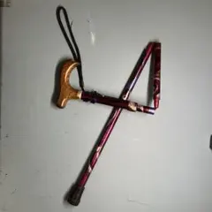折りたたみ杖 ステッキ パープル系のサムネイル