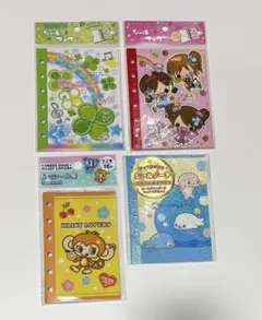 クーリア サンエックス デイジーラヴァーズ 6穴 シールブック シール帳 セット