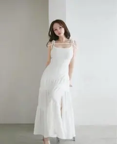 ANDMARY / Aria flower set long dress - メルカリ