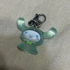 サンリオ　めじるしアクセサリー　てるてる坊主　シナモロール　シナモン　ガチャ