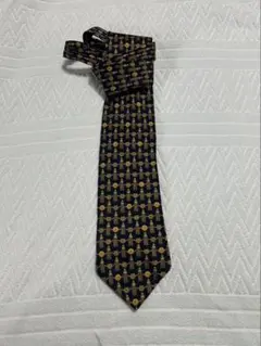 Burberry ネクタイ 幾何学模様 ネイビー