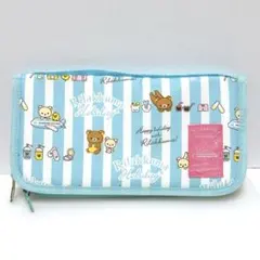 リラックマ ポーチ パスポート　通帳カバー　母子手帳　カード