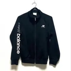 S 極美品　new balance レディース　ニューバランス ジャージ 　黒のサムネイル