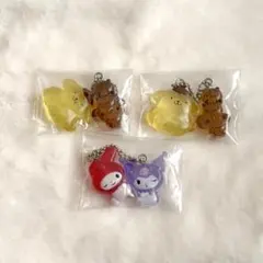 サンリオ なかよしドロップチャーム クロミ マイメロ めじるし　ポムポムプリン