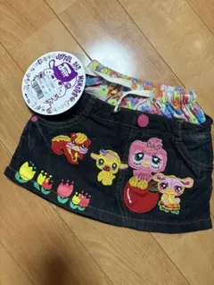 刺繍デニムスカート　110 グラグラのサムネイル