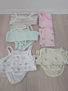 ベビー　夏用　肌着 6点セット　80