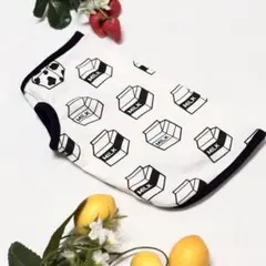 【犬服】タンクトップ❇︎ミルクパックプリント Sサイズ
