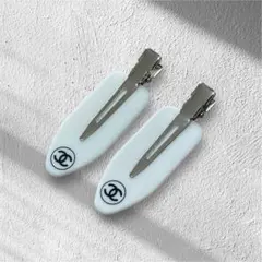 【即日発送】CHANELシャネル ヘアクリップ 2本セット ノベルティ 新品