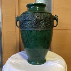 青銅風壺・花器【送料込み】