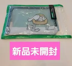 【新品未開封】アイシナモロール フラットポーチ グリーン/ローソン取扱店舗限定