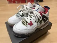 希少国内未販売 JORDAN4 RETRO TD 16cm WHAT THE