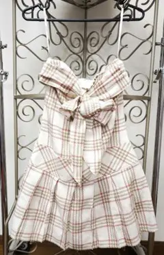 リズリサy2kチェックワンピース