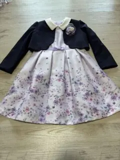 CHOPIN フォーマルドレス 紫色 花柄 130センチ