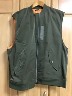 ITEMS URBAN RESEARCH オリーブグリーン ベスト