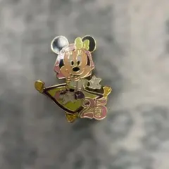 東京ディズニーリゾート 25周年 ミニー ピンバッジ