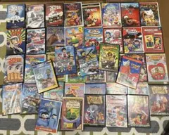 ディズニーなど子供向け DVD Blu-ray まとめ売り 95本以上 未検品