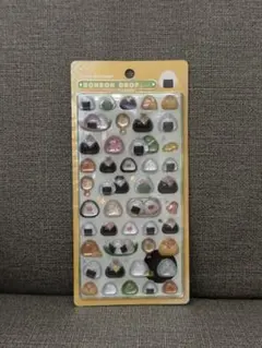 国内正規品 和柄 おにぎり ボンボンドロップシール