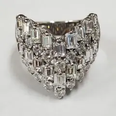 鑑別書付】Pt850プラチナ ダイヤモンド1.00ct ネックレス 8.7g 2026年 