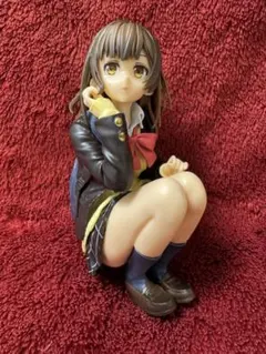 荻原沙優 フィギュア ひげを剃る。そして女子高生を拾う。 セーラー服JK