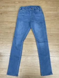 branshes 裏微起毛デニムスキニーパンツ 150　②