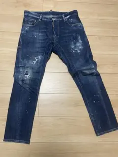 DSQUARED2 ダメージデニム バイカー サイズ48