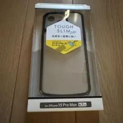 エレコム iPhone 15 Pro Max ケース TOUGH SLIM