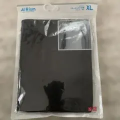 未使用　UNIQLO ユニクロ　エアリズム　クルーネックT　半袖　ブラック　XL