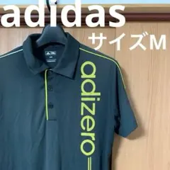 adidas アディダス　テーラーメイド　ゴルフ　ポロシャツ　メンズ　M　黒