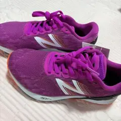 New Balance ランニングシューズ パープル