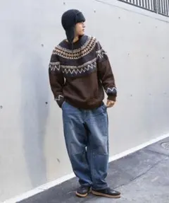 niko and ...JEANS 2025SS バレルレッグデニムパンツのサムネイル