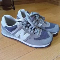 土日特価　　New Balance Classic 574 グレー/ネイビー