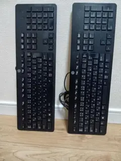 HP キーボード マウス セット USB接続 本体 - メルカリ