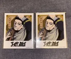 ゴールデンカムイ　尾形　尾形百之助　フォトカード　ステッカー　2枚セット