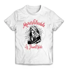 聖母マリア祈る手スピリチュアルデザインTシャツ