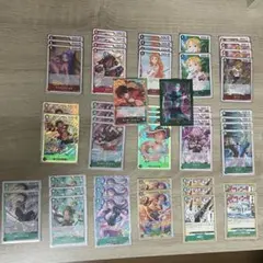 ワンピースカードゲーム 黒黄モリア構築済みデッキ スリーブ付き